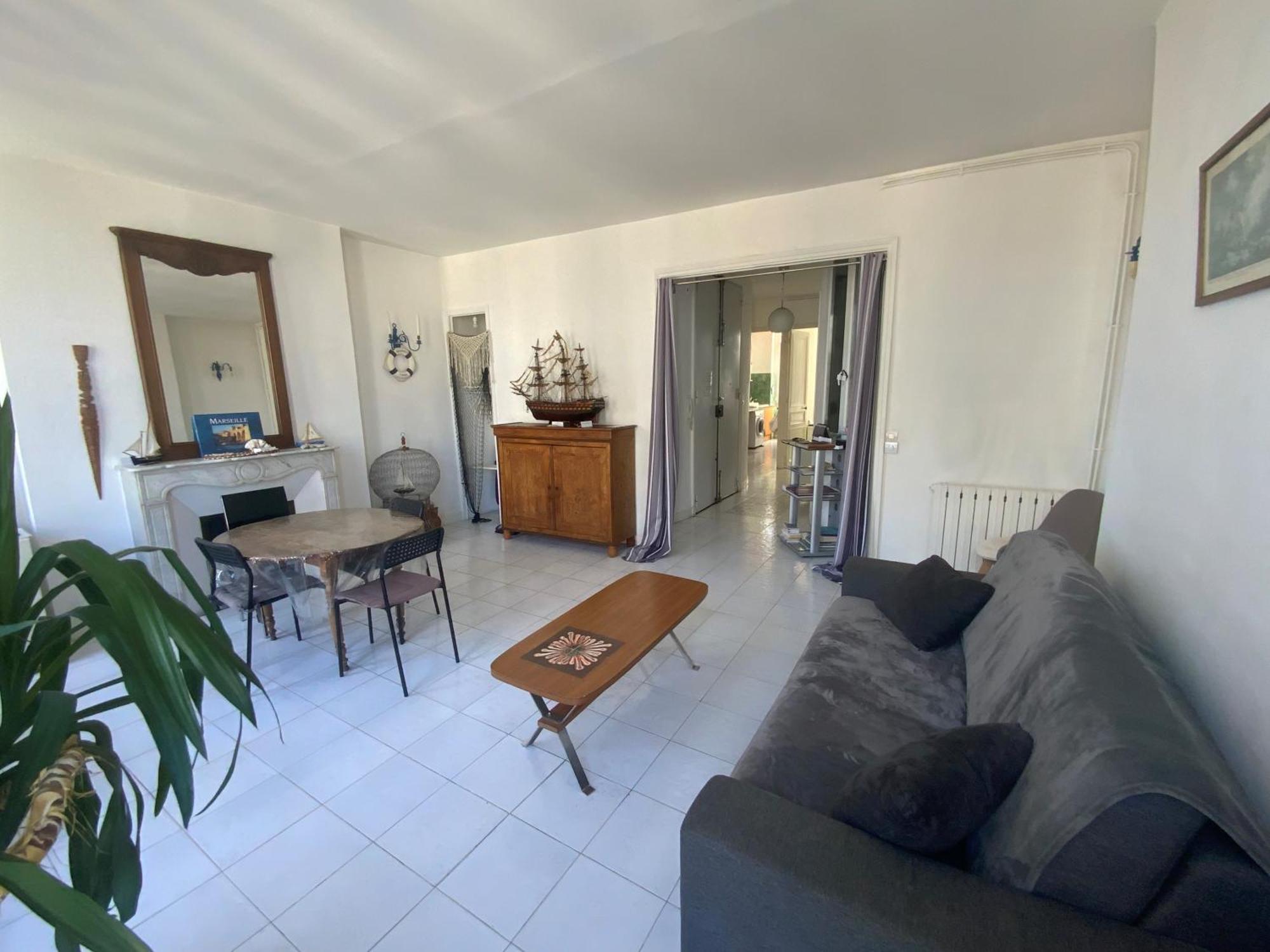 Vieux Port Appartement Maritime de 72m² et balcon Marseille Extérieur photo